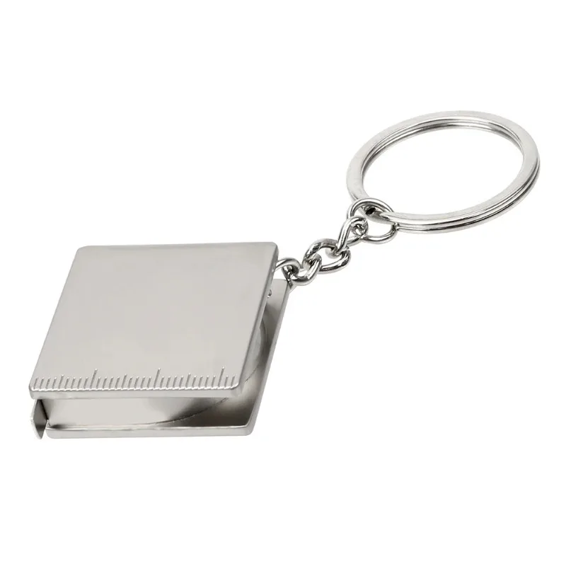 Portable Mini Tape Measure Keychain Retractable Ruler Compact DIY Hand Gauging Tools Suitable for Carrying Key Ring Pull，70-80cm image 4