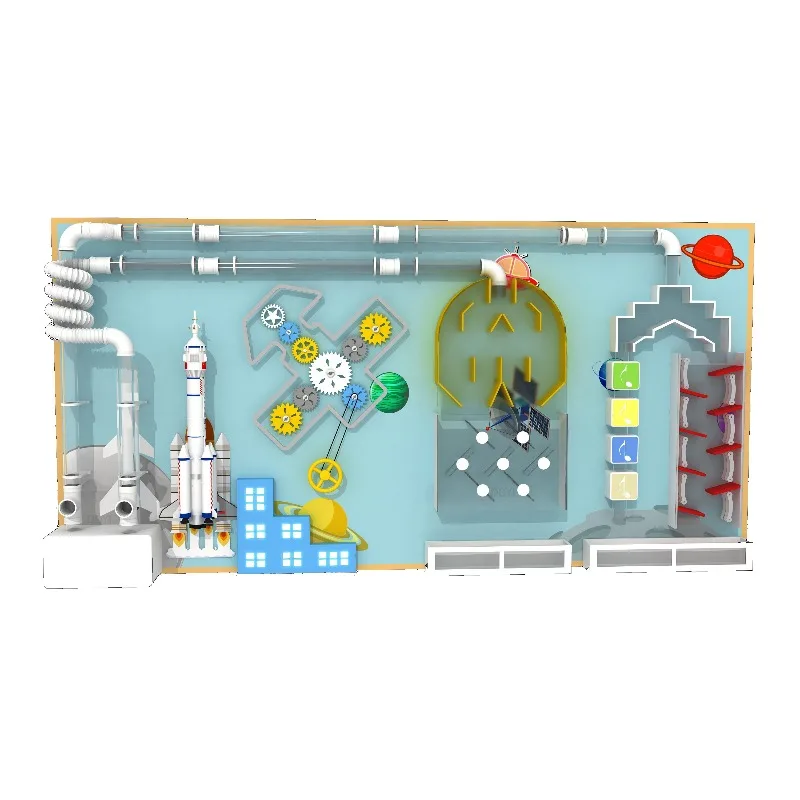 

New Product Interactive Ball Wall Indoor Soft Playground Toys Indoor Children's Play Center Science Wall Shopping Mall