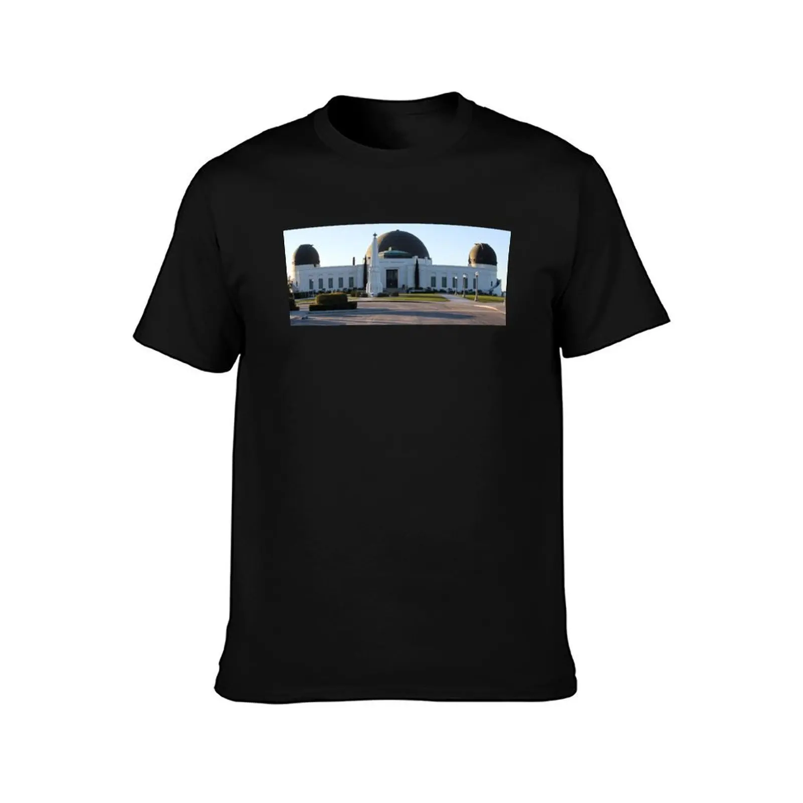 Griffith Observatory T-Shirt Work Comfort for Men T-Shirt