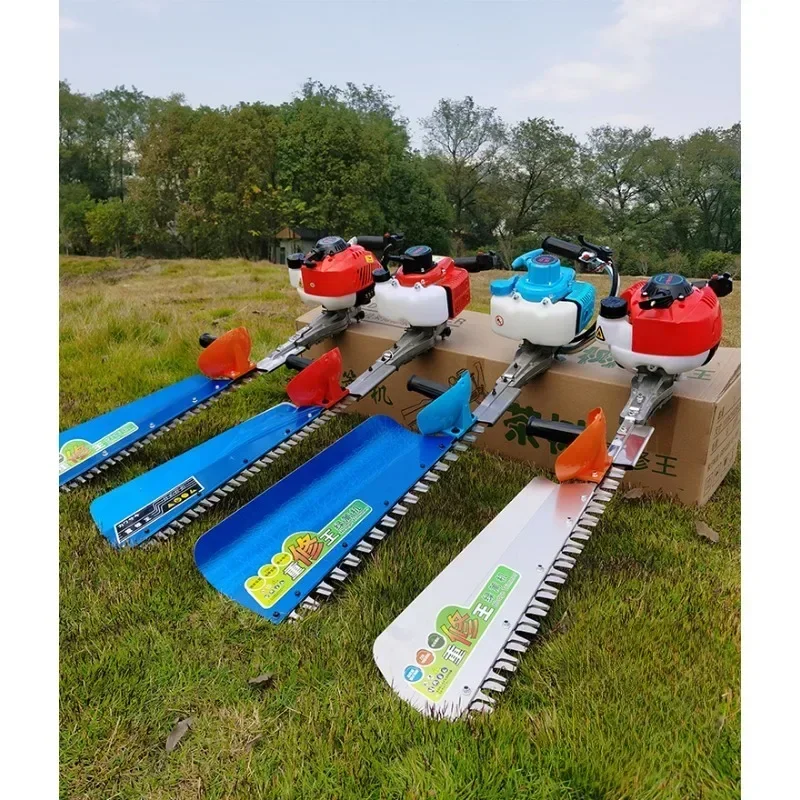 ماكينة تشذيب الشاي ذات التحوط العشبي، ماكينة تشذيب فرع إزالة الأعشاب الضارة في الحديقة الخضراء، ماكينة تشذيب شجرة الشاي، إعادة بناء فرع الملك الخشن