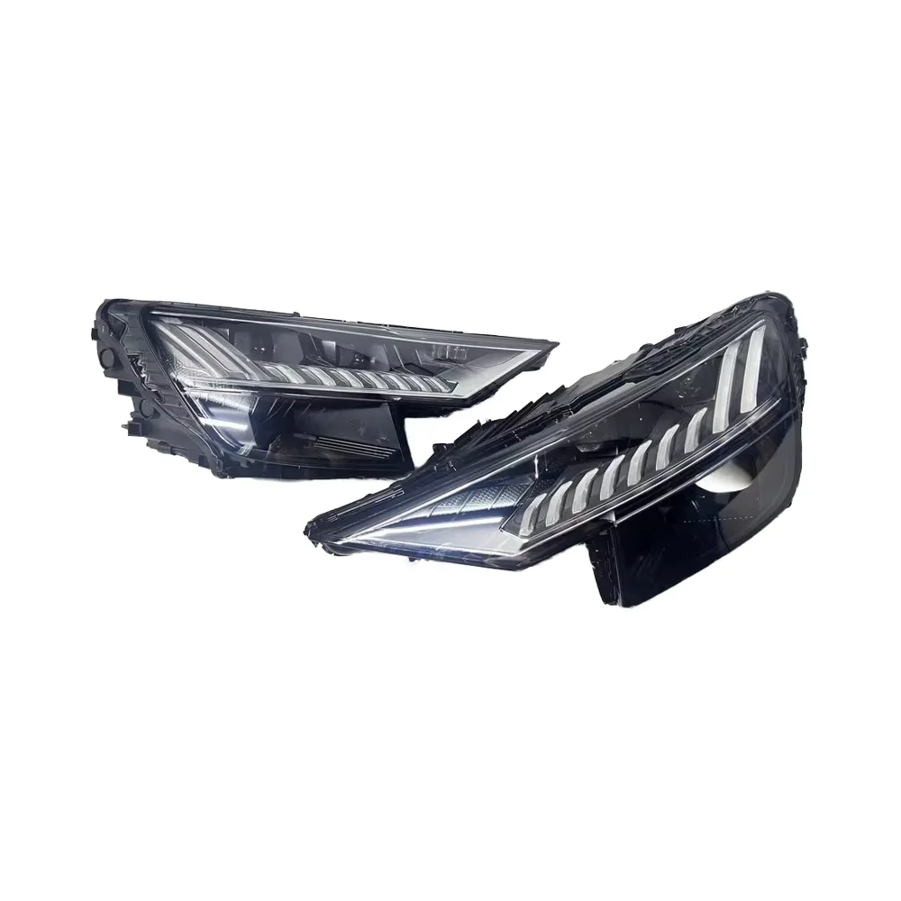 For High Quality 12V White LED matrix Headlight Suitable for Audi Q8 New Model A3 Headlamps 6000K Color Temperature