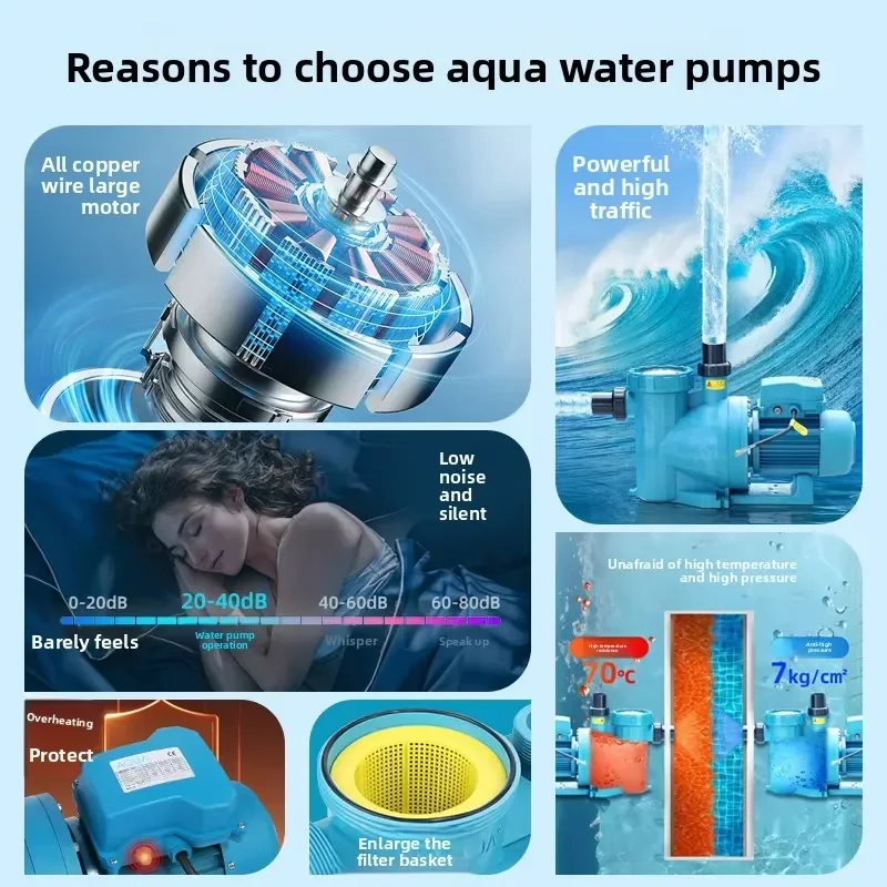 for R8.19 Filtration Circulation Pump Equipment Inflatable Swimming Pool Hot Spring Spa Sand Filter Pump All-in-One Machine