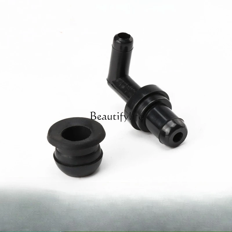 

Automobile check valve exhaust valve