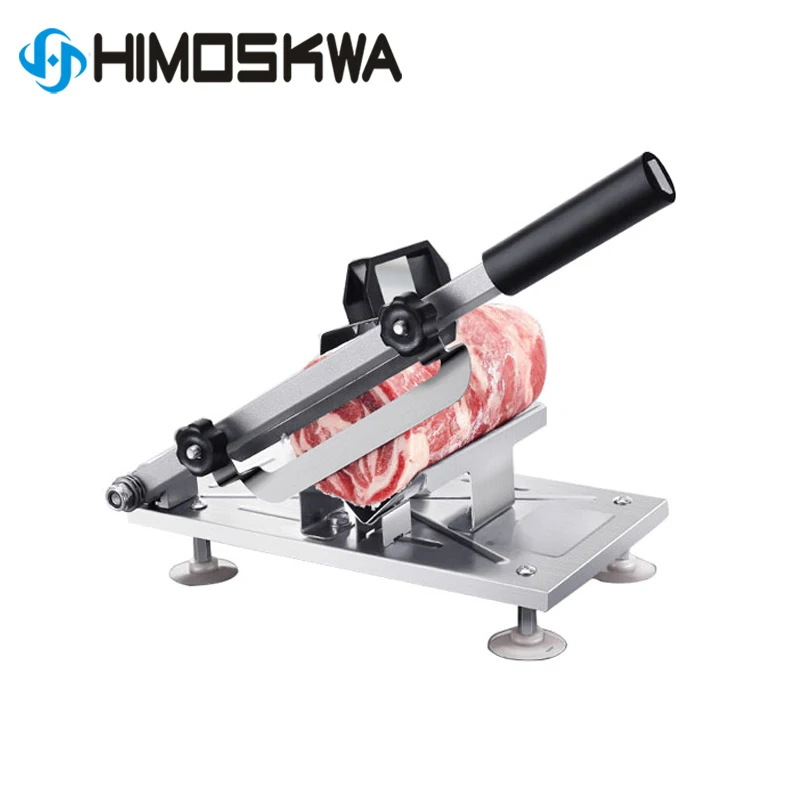 Commercial Household Manual Lamb Beef Meat Slicer Meatloaf Cutting Machine Vegetable Mutton Rolls hand Mincer Slicing Cutter