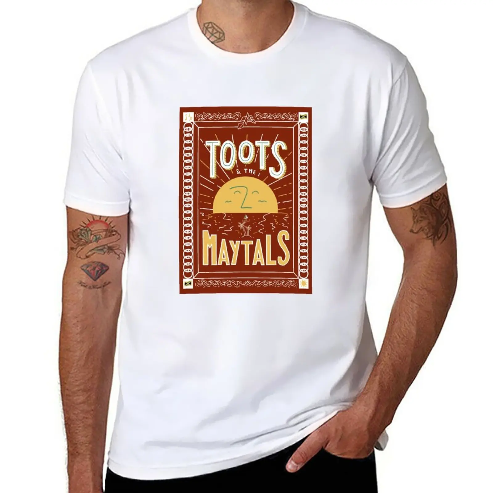 Toots And The Maytals Bright Sunrise In Jamaica T-Shirt cute tops aesthetic clothes plain black t shirts men