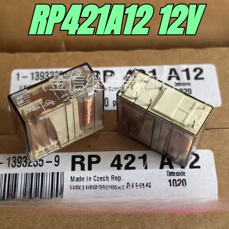 （Brand New）1pcs/lot 100% original genuine relay:RP421A12 12V Single coil magnetic holding relay