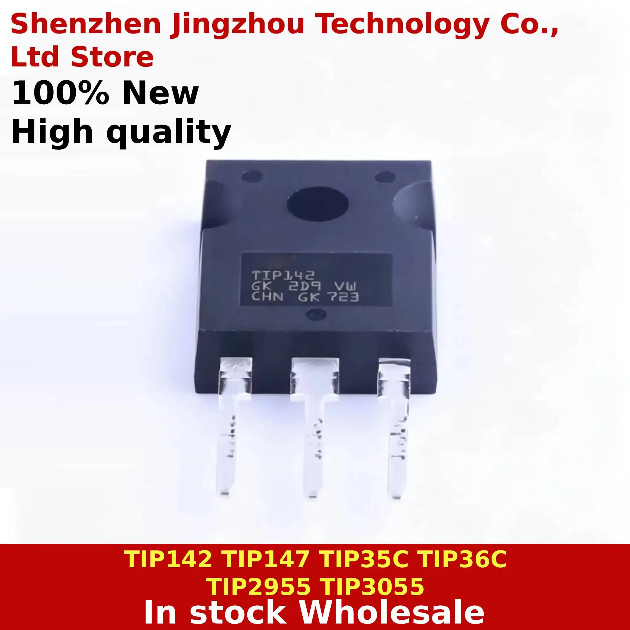 

(5/15/30PCS) 100% New TIP35C TIP36C TIP142 TIP147 TIP2955 TIP3055 TO-247 In stock Wholesale