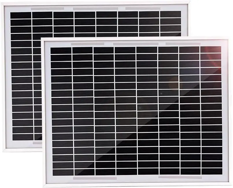 TSQ20W 20W 24V Kit de panel solar monocristalino para abridor de puerta, barco, RV, luz de jardín