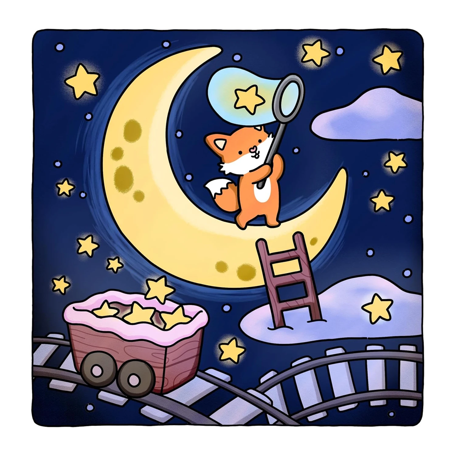 Fuzzy Tales Fairycore Coloring Book for Adults Teens Featuring Adorable Animals Characters Fuzzy Friends Coloring image 2