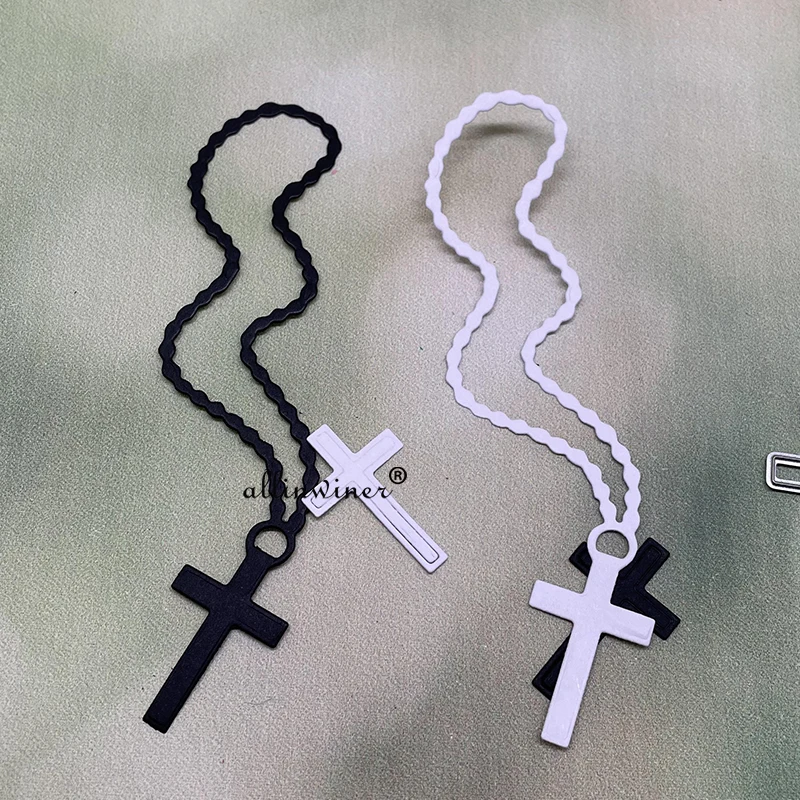 Cross necklace DIY Craft Metal Cutting Die Scrapbook Embossed Paper Card Album Craft Template Stencil Dies