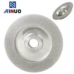 Muela de diamante de 78mm, disco de pulido de ángulo de 45 grados, cortador de Metal, rueda de pulido, grano abrasivo 150 #1 piezas