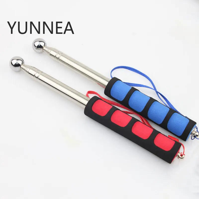 98cm/130cm Empty Drum Hammer Tools Inspection Hammer Retractable Tile Bell Hammer EDC Self defense Tool Personal Safety Tool