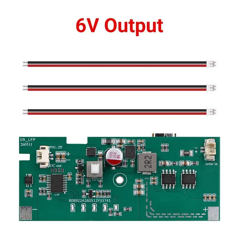 IALJ-Lithium Lifepo4 Battery Module D5 Solar Controller PCB Board Solar Panel Output