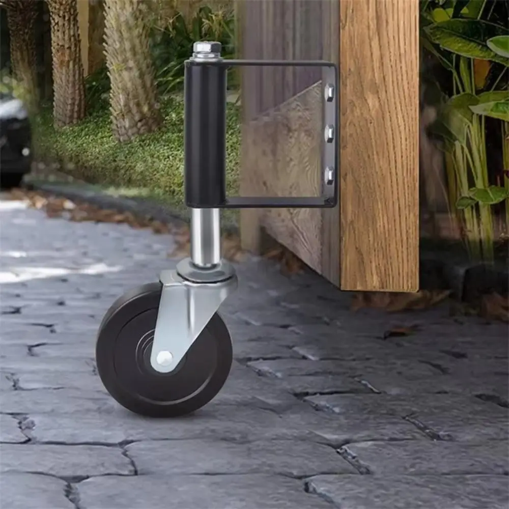

With Brake Universal Wheel Suppress Vibration Spring Loaded 360° Rotate Gate Wheels 220LBS Capacity Built-in Double Ball