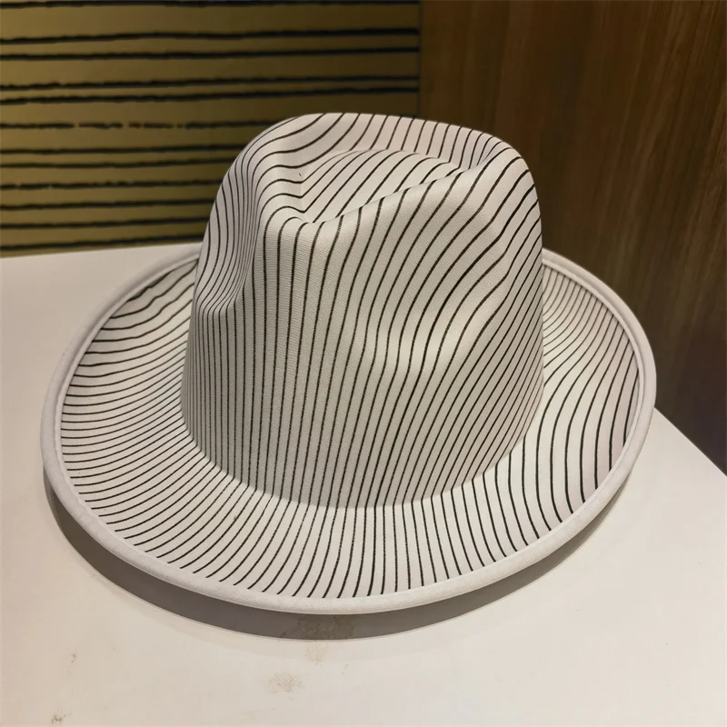 

Hat Man Hat Cowboy Hat Woman Hats for Men Fedoras Felted Black White Panama Casual Dress Outdoor Sombrero Hombre Chapeau Hommes