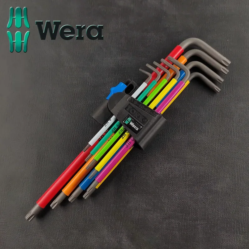 wera Vera 967/9 TX XL Multicolour HF plum L-wrench set 05024470001