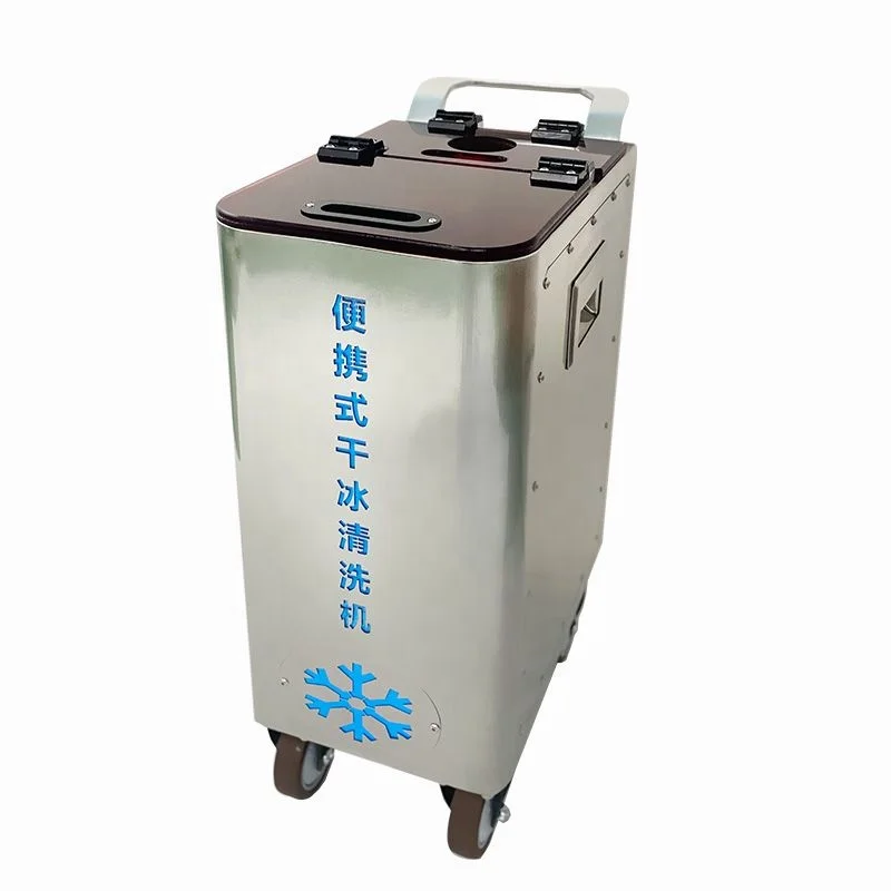 Portable 120kg/h Micro Dry Ice Blasting Cleaning Machine Dry Ice Blasting Machine