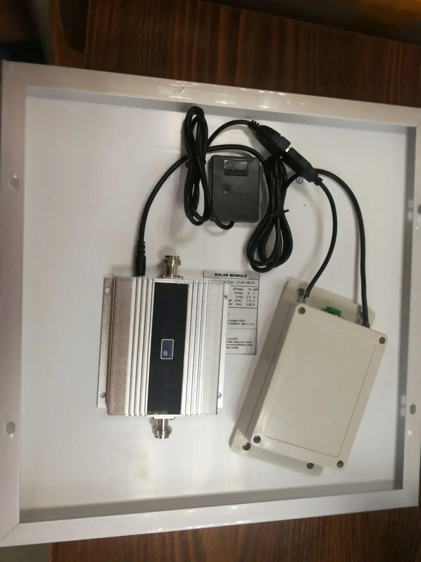 Amplificador de señal solar GSM CDMA DCS, repetidor de señal celular