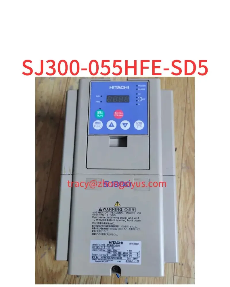 

Used inverter sj300-055hfe-sd5 5.5 kw 380V