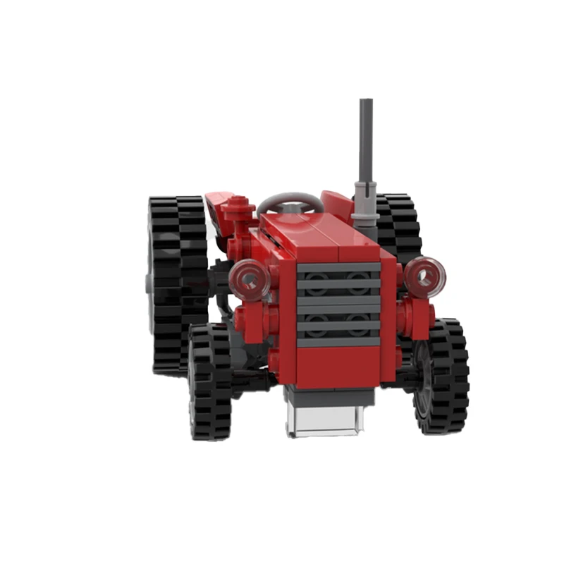 MOC Farm tractor Massey Ferguson CityLarge trucks Building Blocks Assembly Model Bricks Display Creative Children Toys Gifts