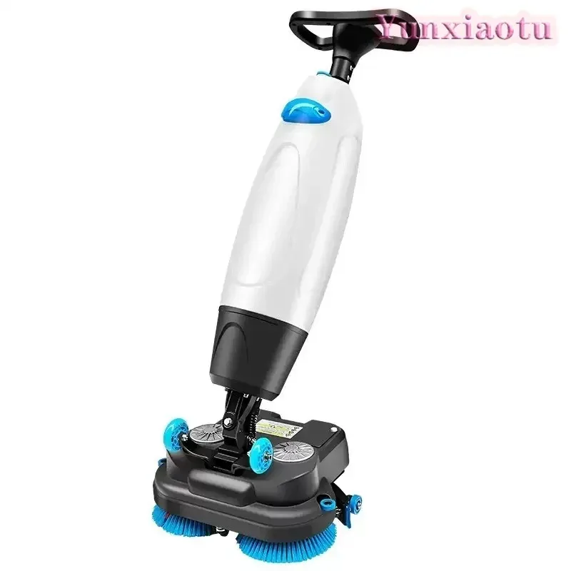 Cordless Automatic Floor Scrubber Battery Powerful Wet and Dry Cleaning Cleaner Mop Household Industry Sweeper Cleaner