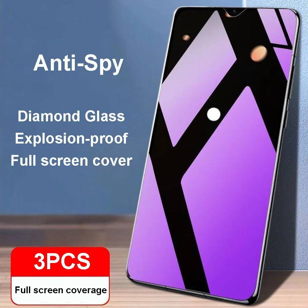 

Full Cover Privacy Screen Protectors for iPhone 13 12 Pro Max Mini 11 14 15 PRO XS MAX 7 8 Plus X XR SE Anti-spy Tempered Glass