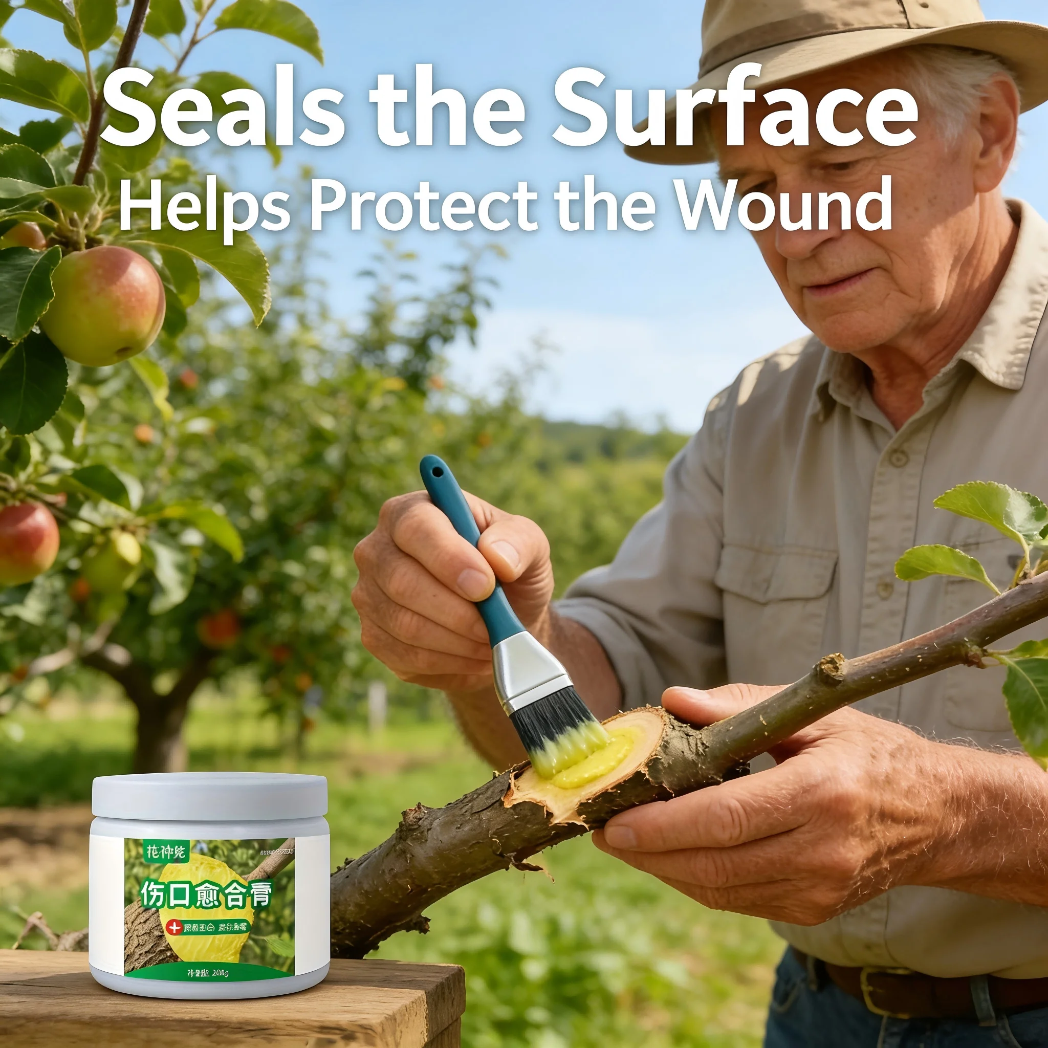 Tree Healing Cream - Wound Sealant & Root Stimulant for Plant Care, Gardening Wound Dressing, DIY Tree Pruning Repair