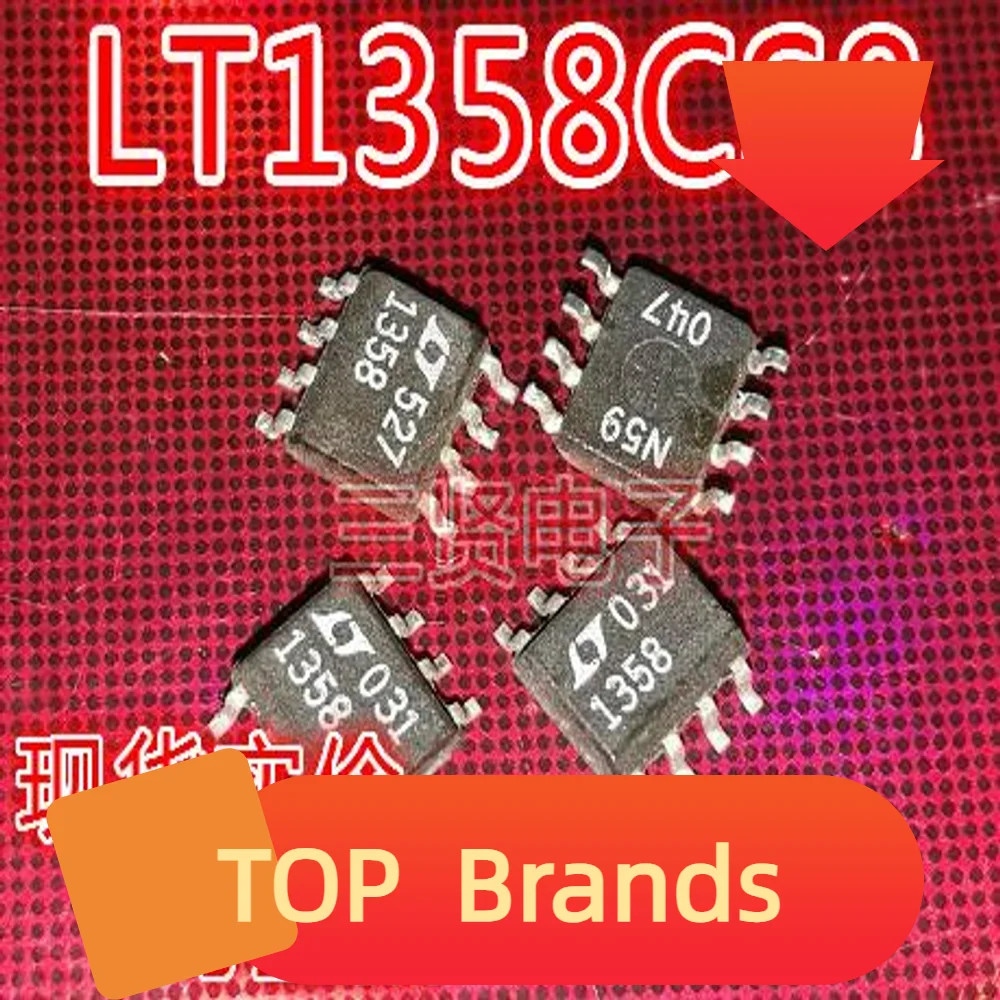 ชิปเซ็ตIC LT1358CS8 10ชิ้น LT1358 8ชิ้นของแท้ใหม่