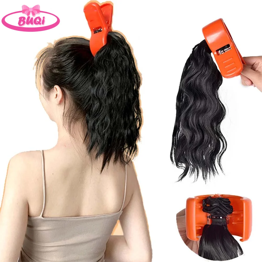 BUQI Kari-gurashi no Arietty Hair Same Hairstyle Claw Clip With Hair Ponytail Yukashita no kobito-tachi Cosplay Hair For Women