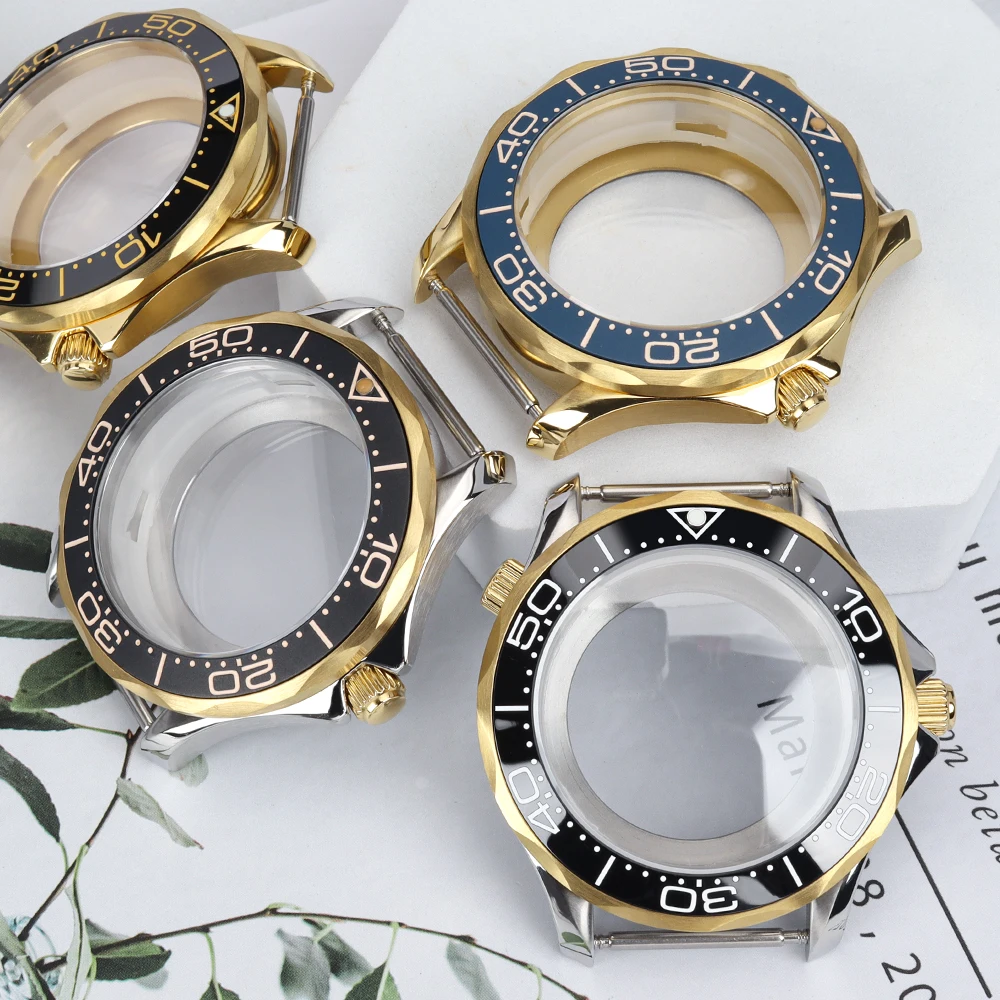 41mm-men's-watch-case-sapphire-glass-for-nh34-nh35-nh36-movement-31mmdial-transparent-back-10atm-seamaster-300-watch-accessories