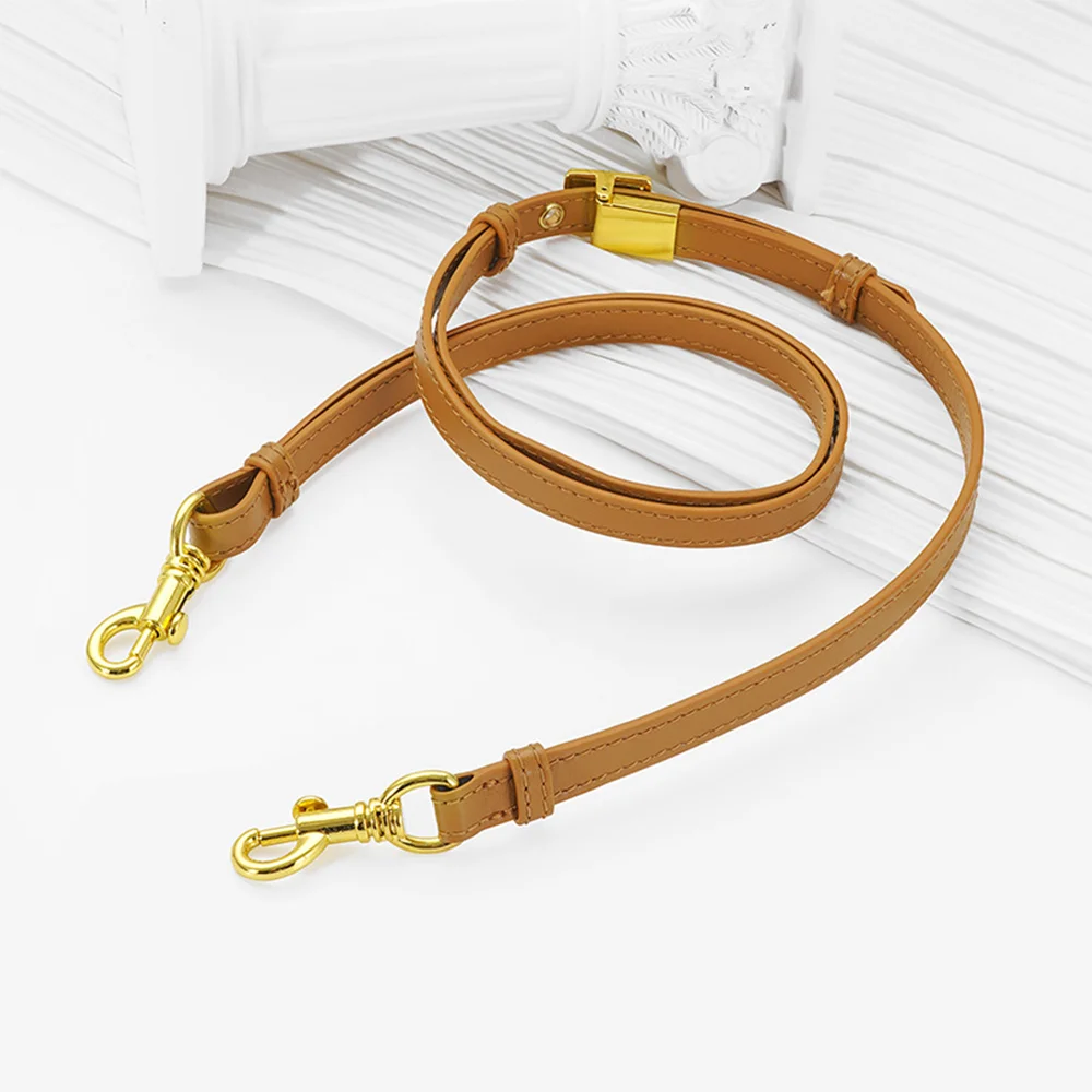 Adjustable PU Leather Bag Strap Bag Replacement Strap Shoulder Crossbody Bag Accessories High Quality Woman Shoulder Straps