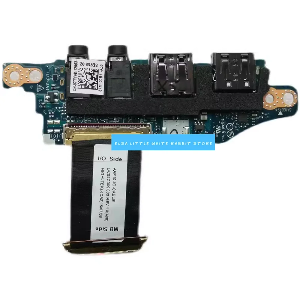 FOR Dell Alienware 15 R1 R2 USB AUDIO BOARD W CABLE LS-B758P 07TYV8