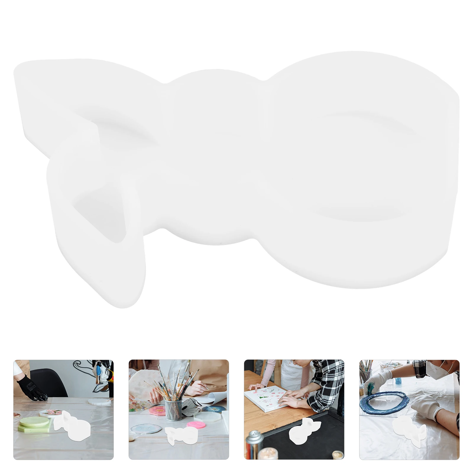 

Household Silicone Scented Candles Making Silica Gel Candlestick Molds