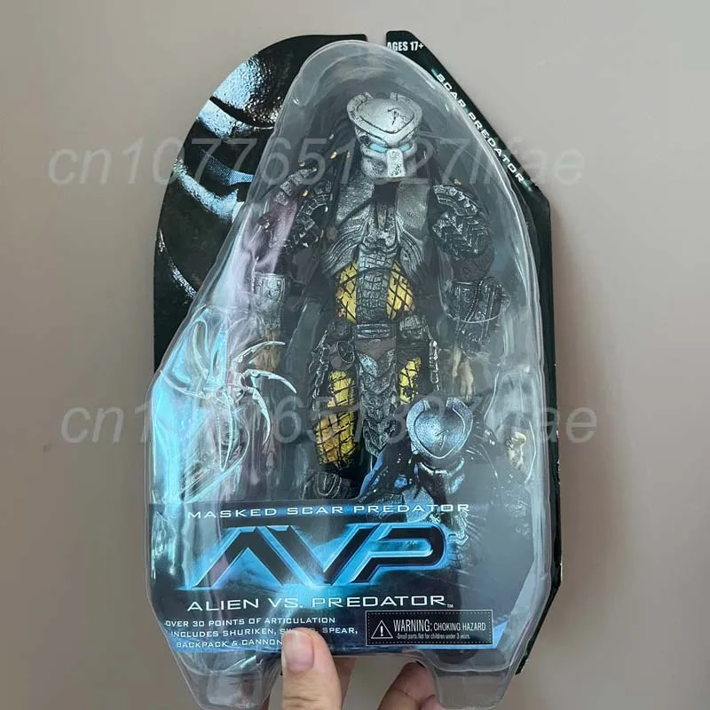 Alien Figure Celtic Predator Masked Scar Predator Figure Alien Action Figure Model Toys Joint Movable Doll Christmas Present - view 2