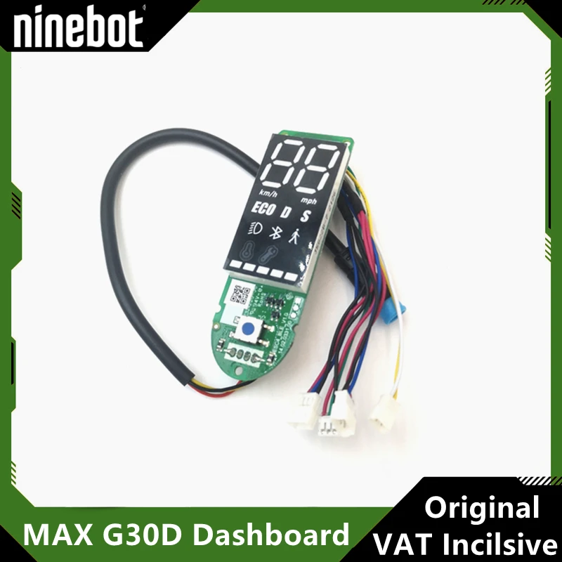 Original Dashboard for Ninebot MAX G30D KickScooter Smart Electric Scooter Skateboard Dash Board Display Assembly Kit Parts