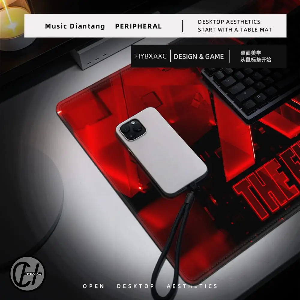 Hot Game The Finals Mouse Pad Protector Office Gaming Accessories Laptop Gamer Cabinet Non Slip