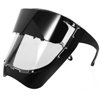 Welding Mask Clear Glasses Face Protector Auto Darkening Hood Arc Welder Shield Safety Goggles PET Material