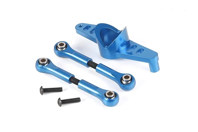 Obróbka CNC Podwójny mechanizm serwomechanizmu układu kierowniczego Pasuje do 1/5 ROFUN LT LOSI 5IVE-T DTT