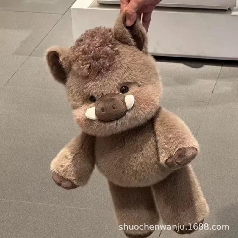 Kawaii Run knuffel pluizig roze varken schapen hooglandkoe perfect verjaardags- of kerstcadeau voor kinderen meisjes dierenliefhebbers