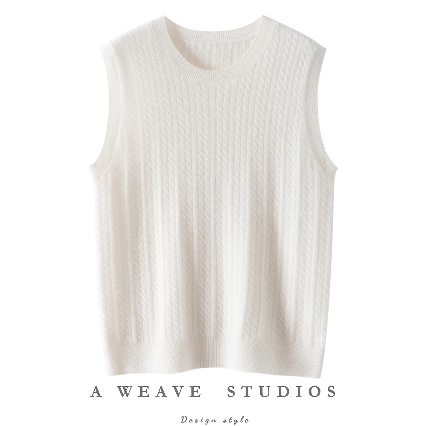 

Женский круглый вязаный жилет Camere Ne Svel, свободный свитер Lazy Sle, теплый осенне-зимний модный свободный крой для поездок на работу