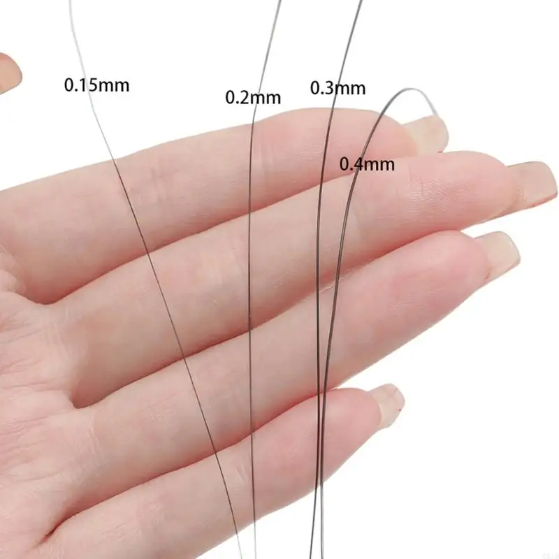 Small Bead Stringing Thread on 100 M Spool, No Stretch PE Fiber Beading Cord for Pearls Threading and Jewelry Making