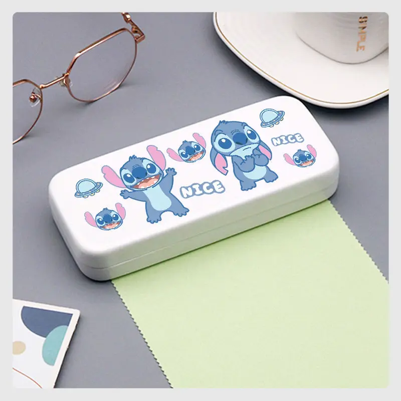 ซิทช์การ์ตูนน่ารักแฟชั่นเรียบง่ายคาวาอิอะนิเมะอุปกรณ์ต่อพ่วงแบบพกพาแม่เหล็กป้องกันความดันนุ่มเคสแว่นตาคุณภาพสูงของขวัญ