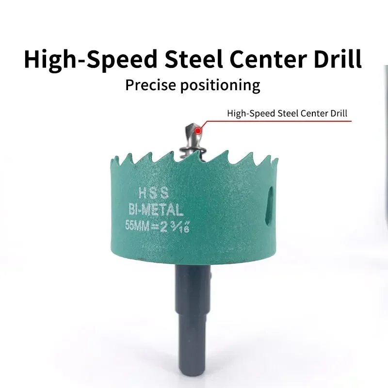 HILIXUN M42 Bi-Metal ไม้รูเจาะ Bits เจาะไม้มงกุฎสําหรับดาวน์ไลท์ Plasterboard เปิดเครื่องตัดไม้ 16-200 มม.