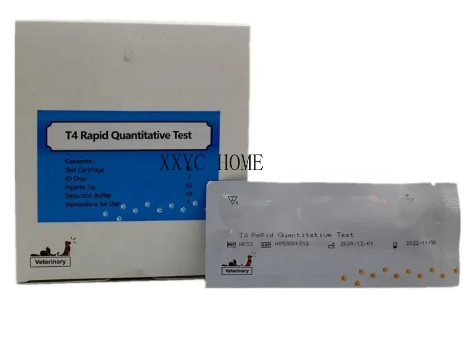 Health analyzer progesterone 5 packs and T4 (thyroxine) test 3 packs, lipase 2 packs