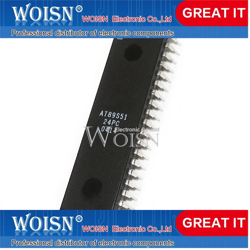 1-5-10pcs AT89S51-24PI AT89S51-24PC AT89S51  Price discounts Spot supply