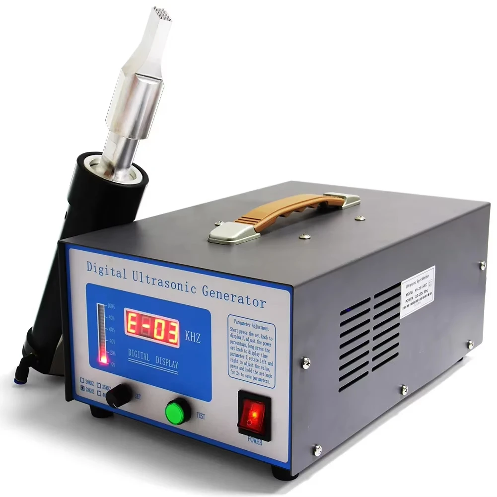 Ultrasonic Spot Welder KH-28KHZ - 1500W Power for Auto Interiors & Complex Geometries