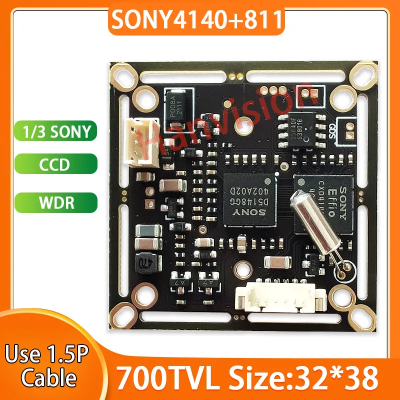 SONY CCD 4140 811 CVBS CCTV Accessories Camera Board HD 700TVL Module Surveillance Camera