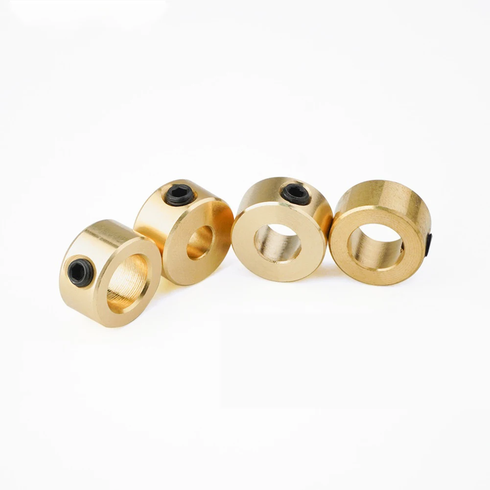 1pcs 6/8/9/9.5/10mm Wood Drill Bit Locator Stop Ring Drill Limiter Brass Depth Stop Collars Positioner Woodworking Tools