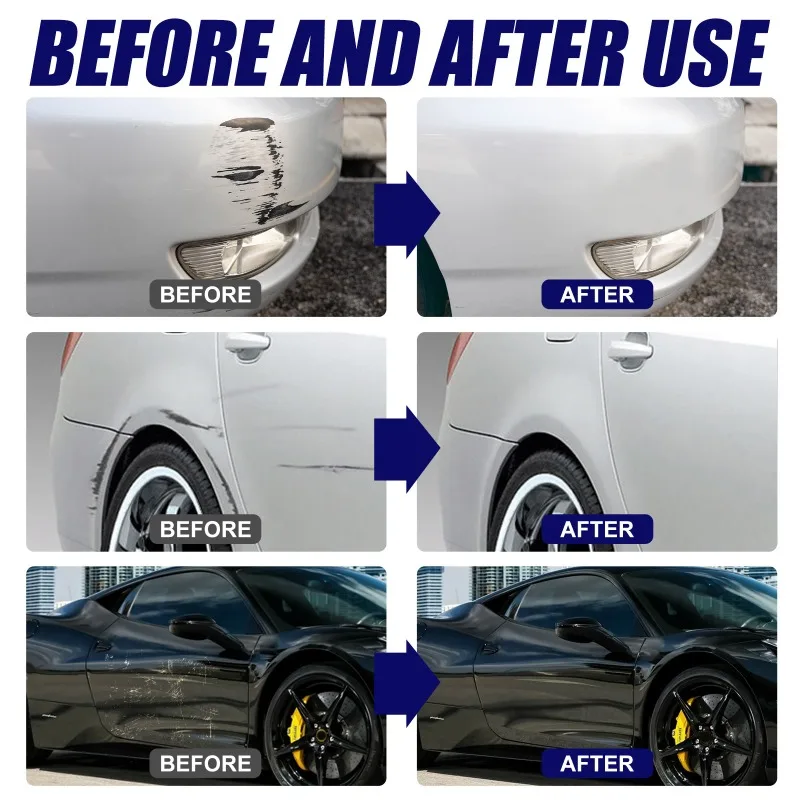 Carro Scratch Remover Paint Care Ferramentas, Auto removedor de redemoinho, Reparação de arranhões, Polimento, Auto corpo moagem composto, Anti Scratch