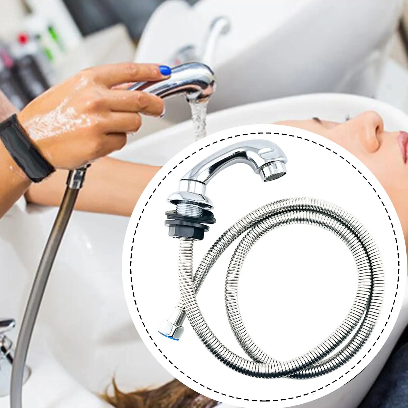 

Головка распылителя для чаши шампуня, запасная часть для ванной комнаты, дома, парикмахерской